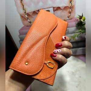 GUCCI AuthenticLong Wallet Card Coin Bill Case Purse Horsebit Leather Clutch EUC